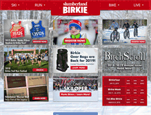 Tablet Screenshot of birkie.com